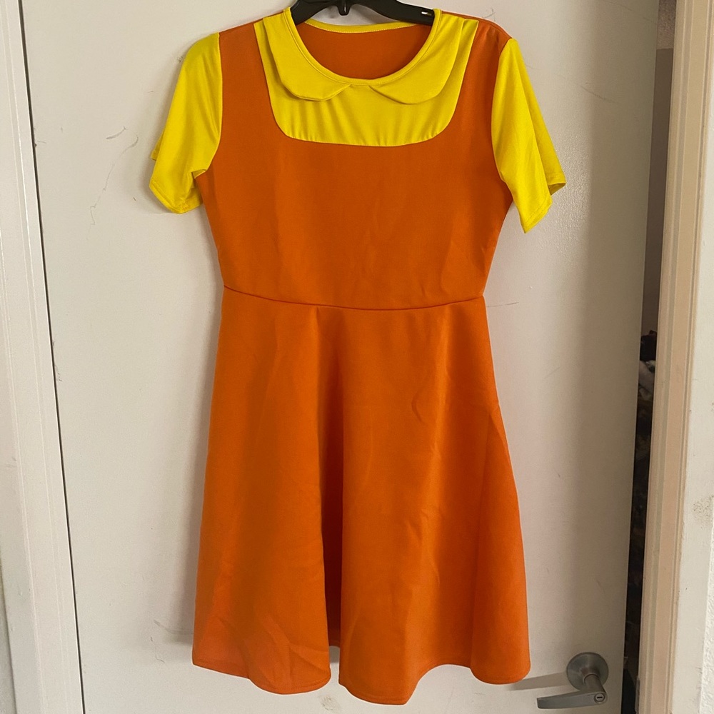 Squid Games Doll Dress, size medium